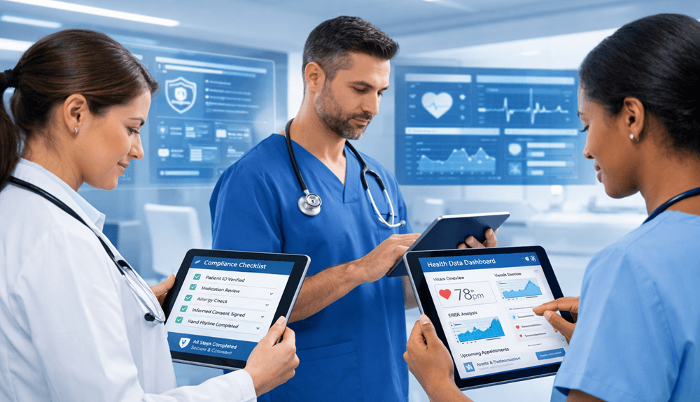 Healthtech, Cognixsoft, Custom application developement,